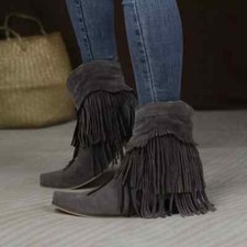 Damen stiefeletten flache - damen,
