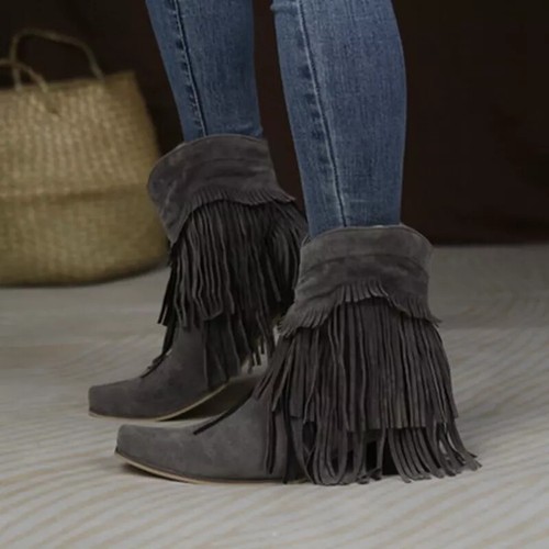 Damen stiefeletten flache - damen,