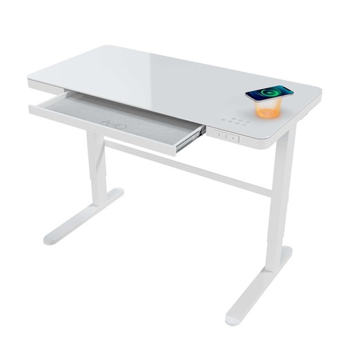 Schreibtisch büro weiß usb - schreibtisch,