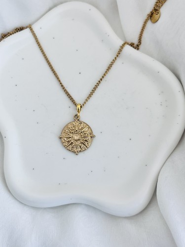 18k gold kubanische kette - gold,