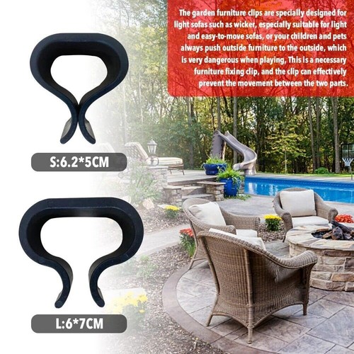 Möbelclips rattan sofa - möbelclips,