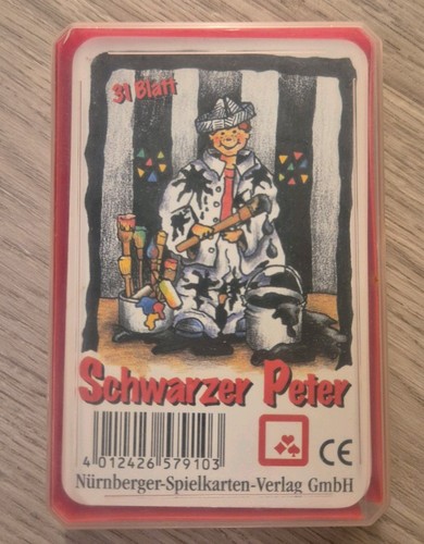 Schwarzer peter kartenspiel - schwarzer,