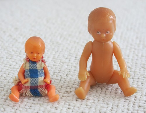 Kleine alte gliederpuppen - 2,