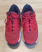 Nike Zoom Hyperdunk Herren Sneaker rot mit weiß und dunkelblau Größe EU 42,5