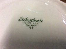 2 Stück  alter teller Eschenbach porzellan germany HR18cm
