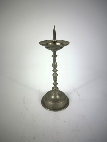 Antiker leuchter zinn jh - antiker,