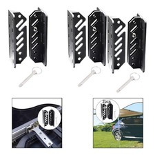 Markisenhalterung, Zubehör, Ersatzteile, Winddicht, Schwarze Hardware,