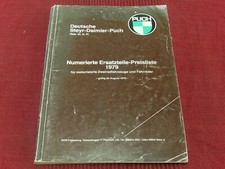 Ersatzteile-Preisliste