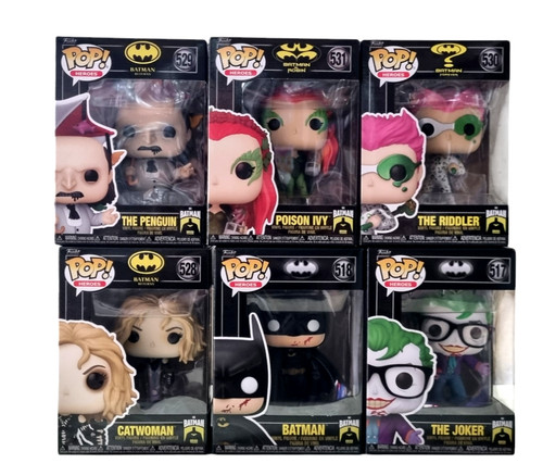 6er set funko pop batman - 6er,