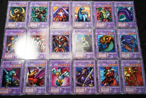 Vintage japanese - yu-gi-oh,