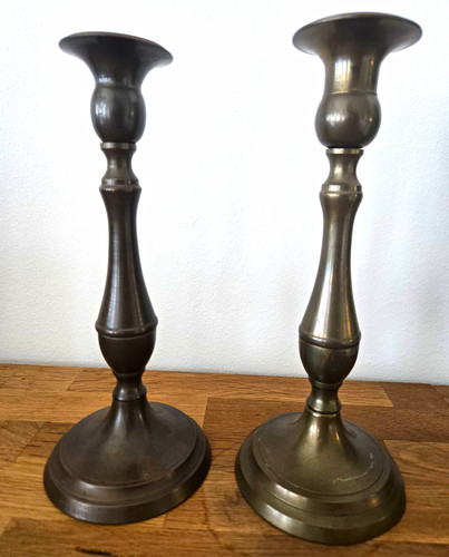 2er set messing kerzenhalter - 2er,