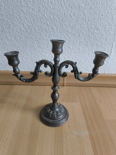 Kleiner kerzenleuchter zinn - kleiner,