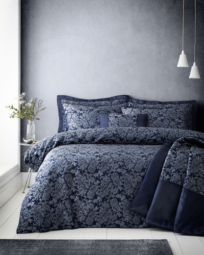 Jacquard damast blumen - damast,