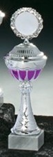 Pokal silber-pink fuchsia