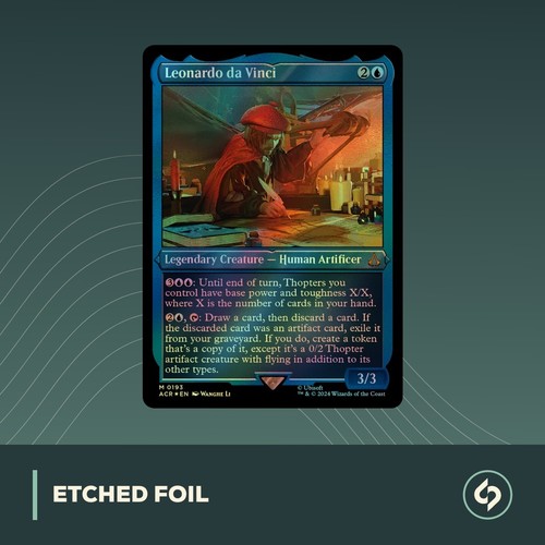 Mtg leonardo vinci - leonardo, |