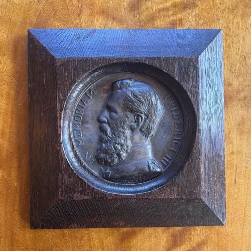 Plakette friedrich iii kaiser - plakette,