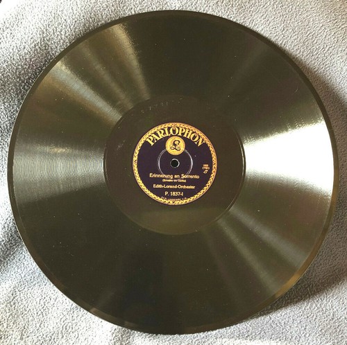 Schellackplatte shellac - 12",