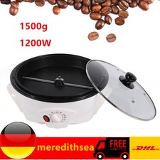 1200W Elektrische Kaffeeröster Röstmaschine Bohnenröster Kaffee Röster Haushalt