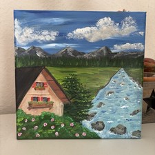 Acrylbild Auf Leinwand Unikat