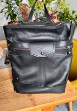 LIEBESKIND Lederrucksack Schwarz (Neo Casuel Pocket)