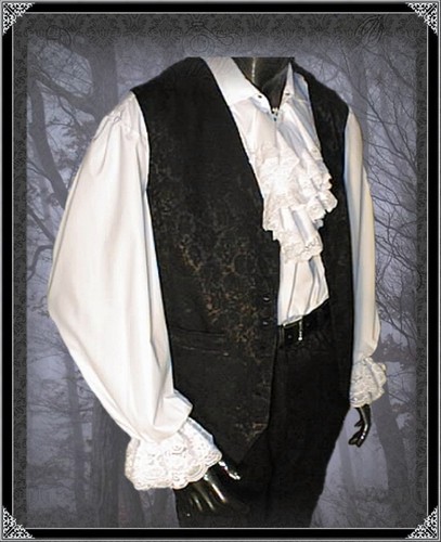 New romantic gothic weste - -,