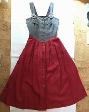 Landhauskleid leinen mit - landhauskleid,