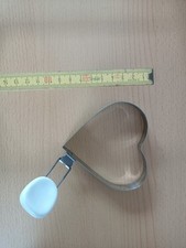 Plätzchenform Teigform Herz  Plätzchenausstecher Teigausstecher