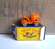matchbox 26 a cement mixer GPW