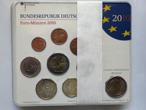 Euro münzen 2010 stempelglanz - euro-münzen,