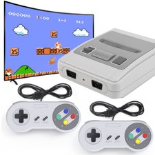 Spielekonsole Console mit 620 Spiele & 2 Gamepads,Mini TV Videospiel-Player