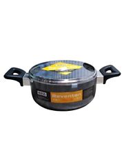 Riess Alu Reventon Fleischtopf mit Glasdeckel Ø20 Induktion