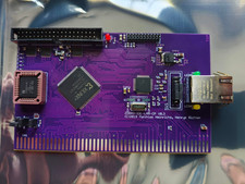 Zorro Network LAN IDE clockport card for Amiga 2000 3000 4000