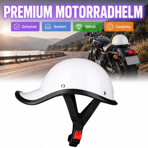Motorradhelm halbhelm unisex - motorradhelm,