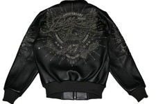 Authentisch Pelle Herren Lederjacke Schwarz 47TH Jubiläum Alle Größen