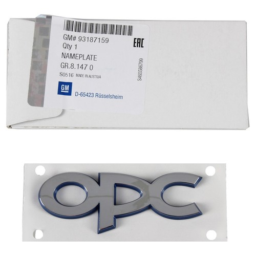 Original opel emblem opc - gm,