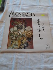 LP Vocal Music from MONGOLIA, Recordings by Jean Jenkins