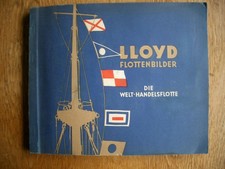 "LLOYD FLOTTENBILDER - Die Welthandelsflotte" Sammelabum BRINKMANN 1933