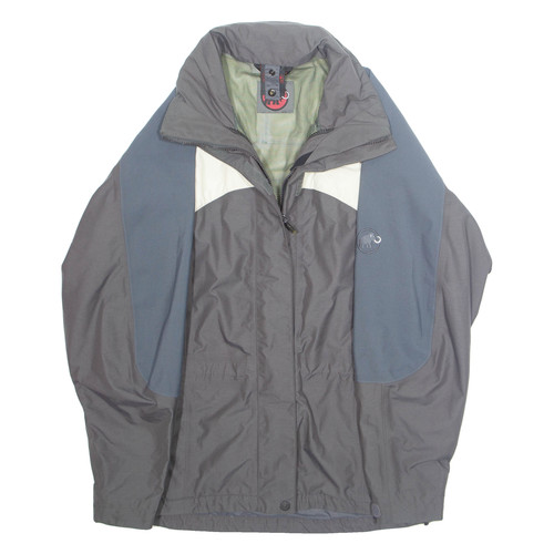 Mammut herren regenjacke grau - mammut,