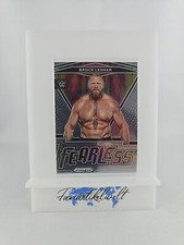 Brock Lesnar 2022 Panini WWE Prizm Insert Fearless #14  Wrestling WWF WCW AEW 