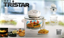 Halogenofen TRISTAR 17L Backofen Heissluft Friteuse 1400W NEUwertig