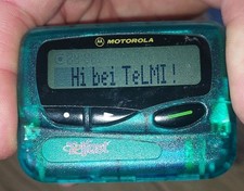 Kult: TelMI von Motorola Vintage Grün Retro Pager Telefon