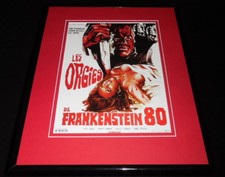 Frankenstein '80 Framed 11x14