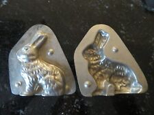 Schokoladenform Chocolate Mold Moule, Hase Osterhase, HERIS Nürnberg, antik