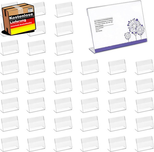 Acryl etikettenhalter - acryl,