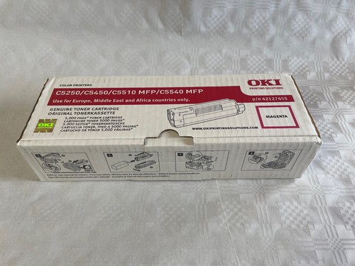 Original oki toner - original, magenta