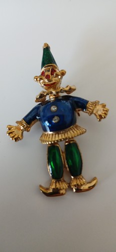 Vintage original gold - vintage, clown