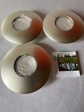 PHILIPPI DESIGN : 3x EDELSTAHL Kerzenhalter  d=9,5cm  NEU