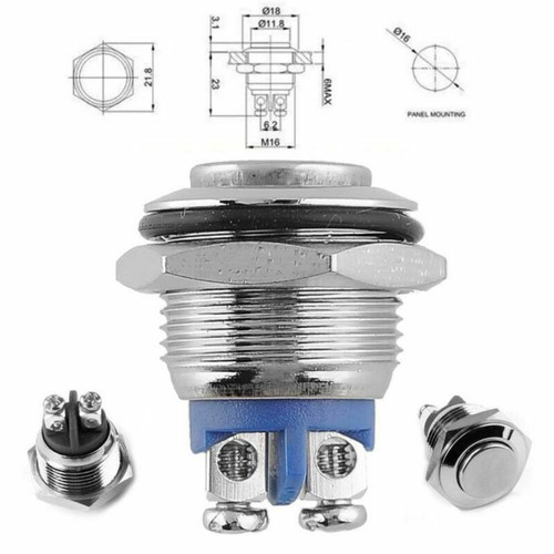 16mm drucktaster druckknopf - drucktaster,