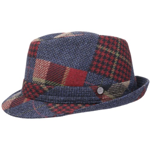 Lierys merino patchwork - merino, trilby