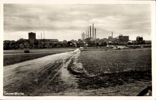 Leuna der saale blick - leuna, saale,
